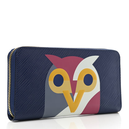 Louis Vuitton Epi Owl Zippy Wallet Iris 3 of 7