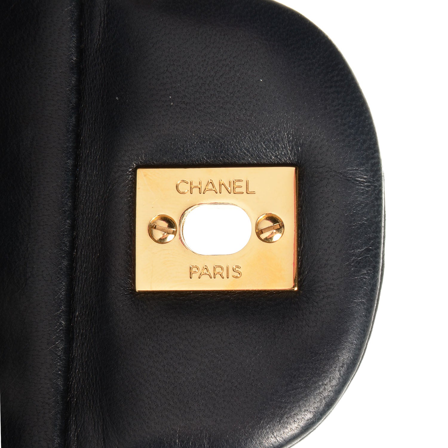 Chanel Lambskin Quilted Jumbo Single Flap Black 9 of 9