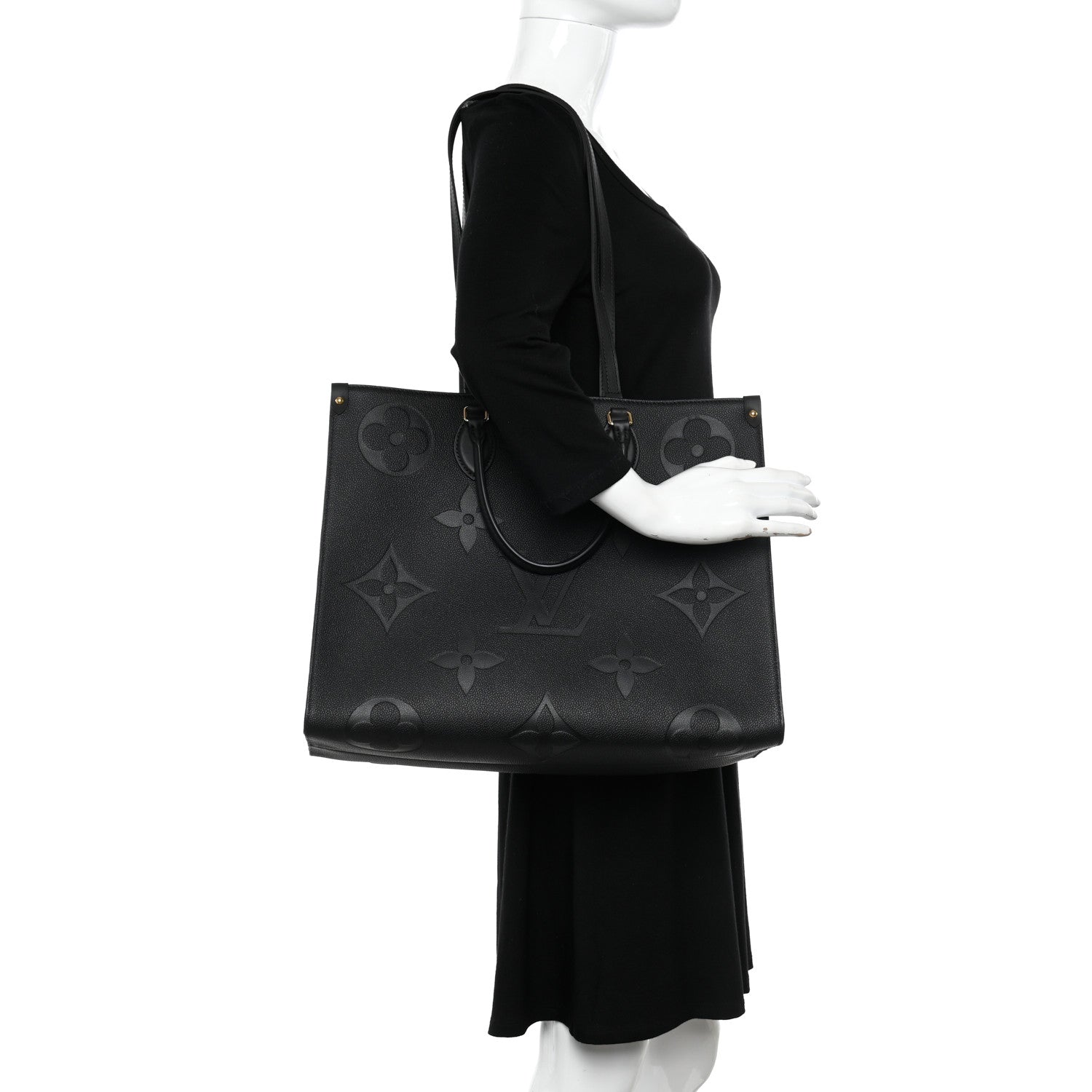 Louis Vuitton Empreinte Monogram Giant Onthego GM Black 2 of 10