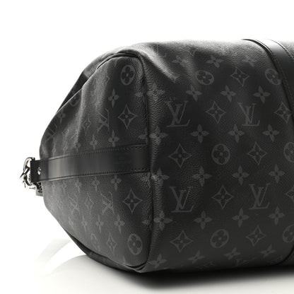 Louis Vuitton Monogram Eclipse Keepall Bandouliere 45 8 of 9