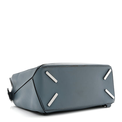 Loewe Calfskin Small Puzzle Bag Stone Blue 4 of 14