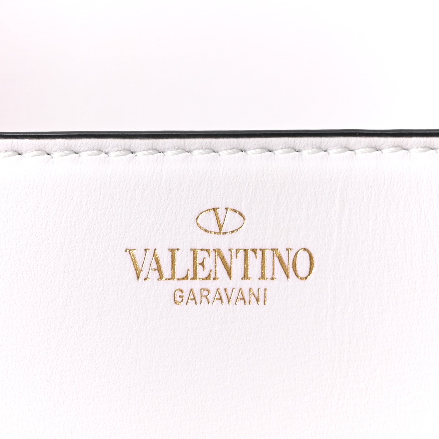 Valentino Garavani Calfskin Small Vlogo Chain Shoulder Bag Optic White 6 of 9