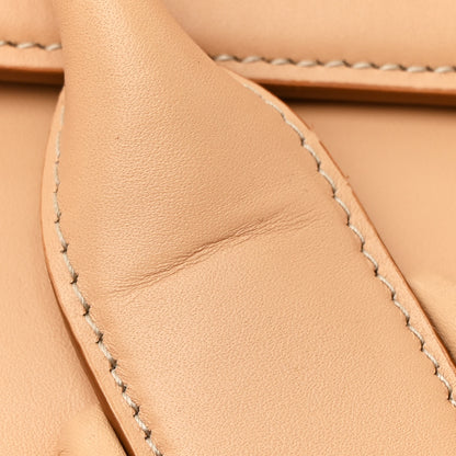 Bottega Veneta Calfskin Maxi Intrecciato Medium Arco Nude 13 of 16