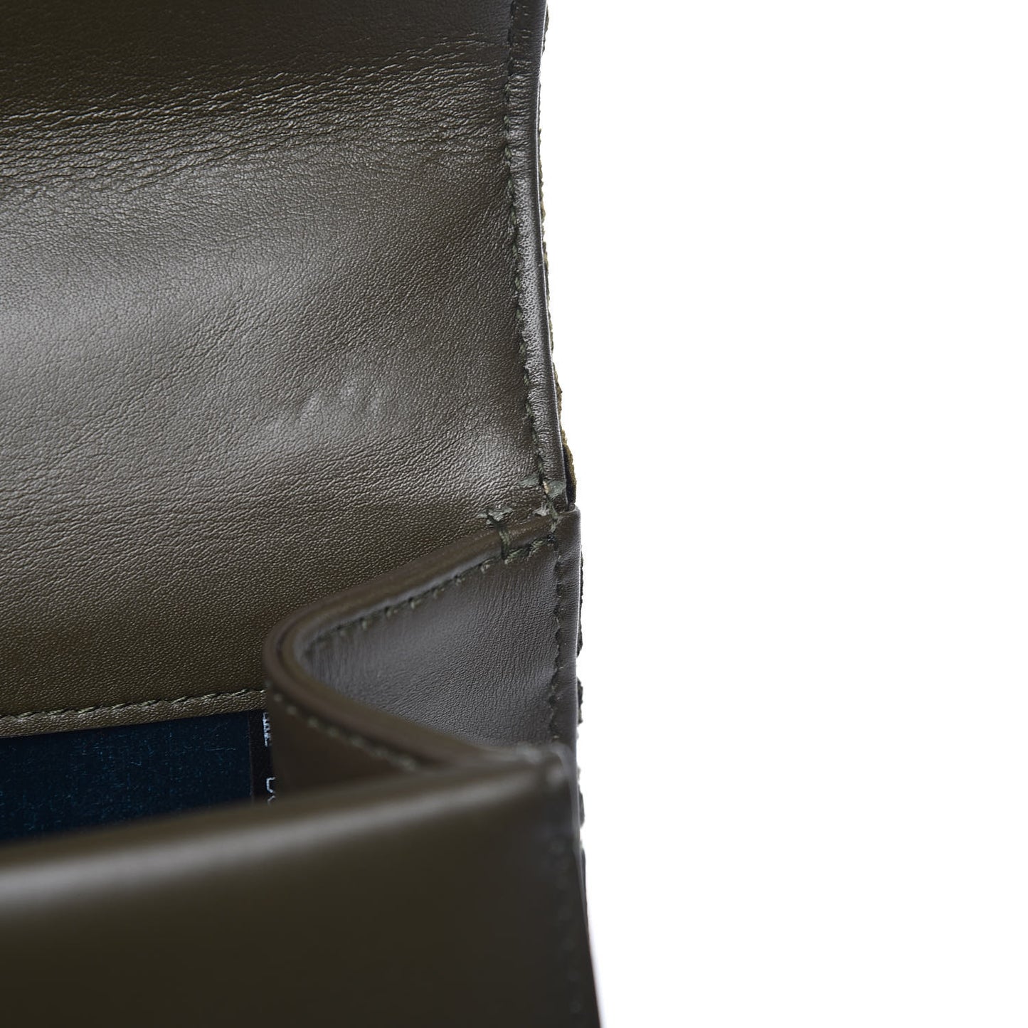 Velvet Moon Calfskin Crystal GG Monogram Small Dionysus Shoulder Bag Dark Olive Rose Gold