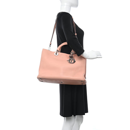Christian Dior Calfskin Large Diorissimo Tote Pink 2 of 17