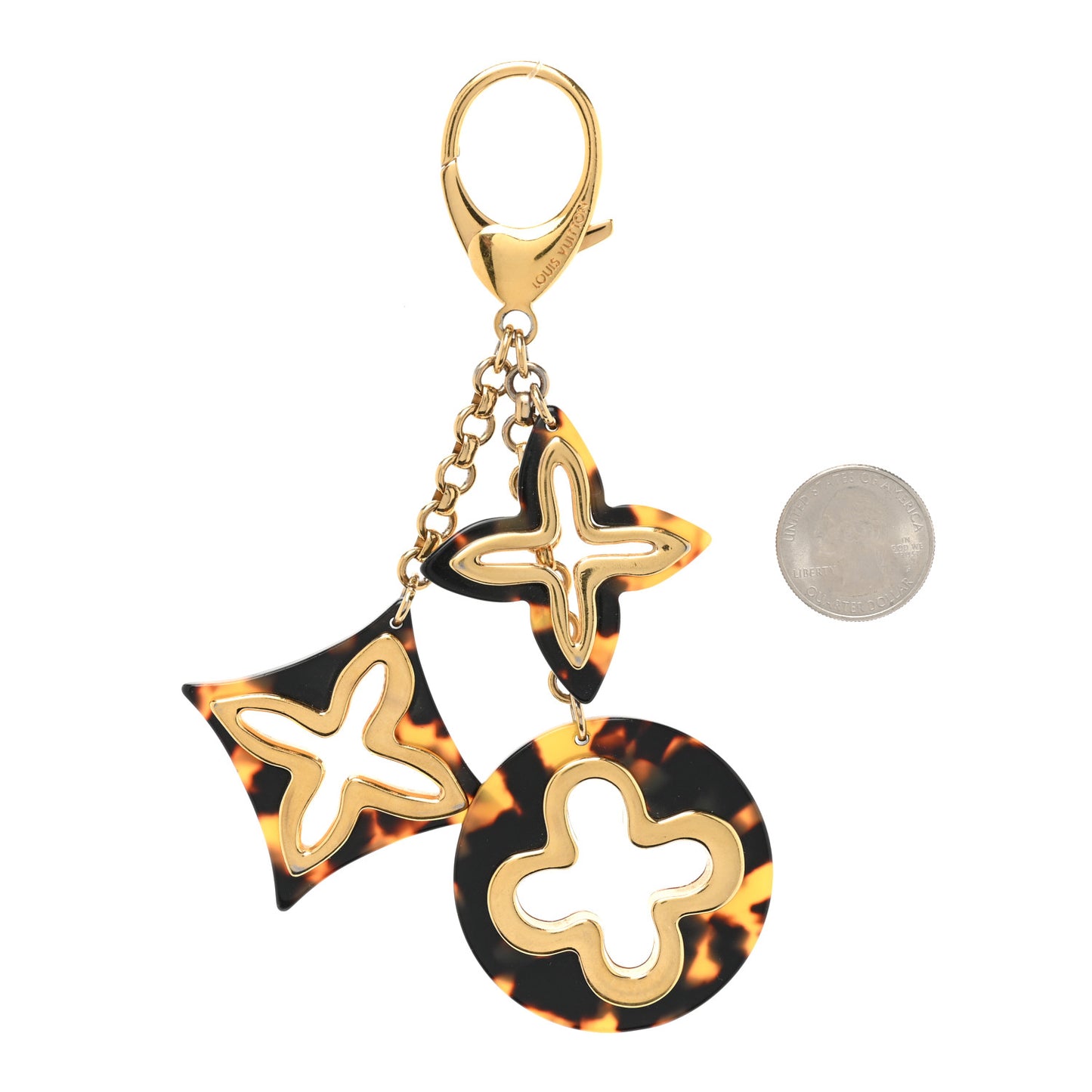 Insolence Bag Charm Ecaille