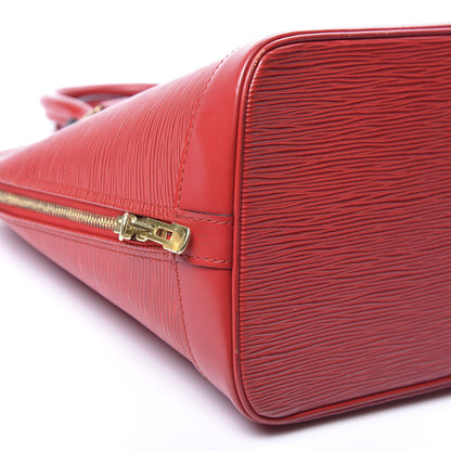 Louis Vuitton Epi Alma PM Castillan Red 5 of 8