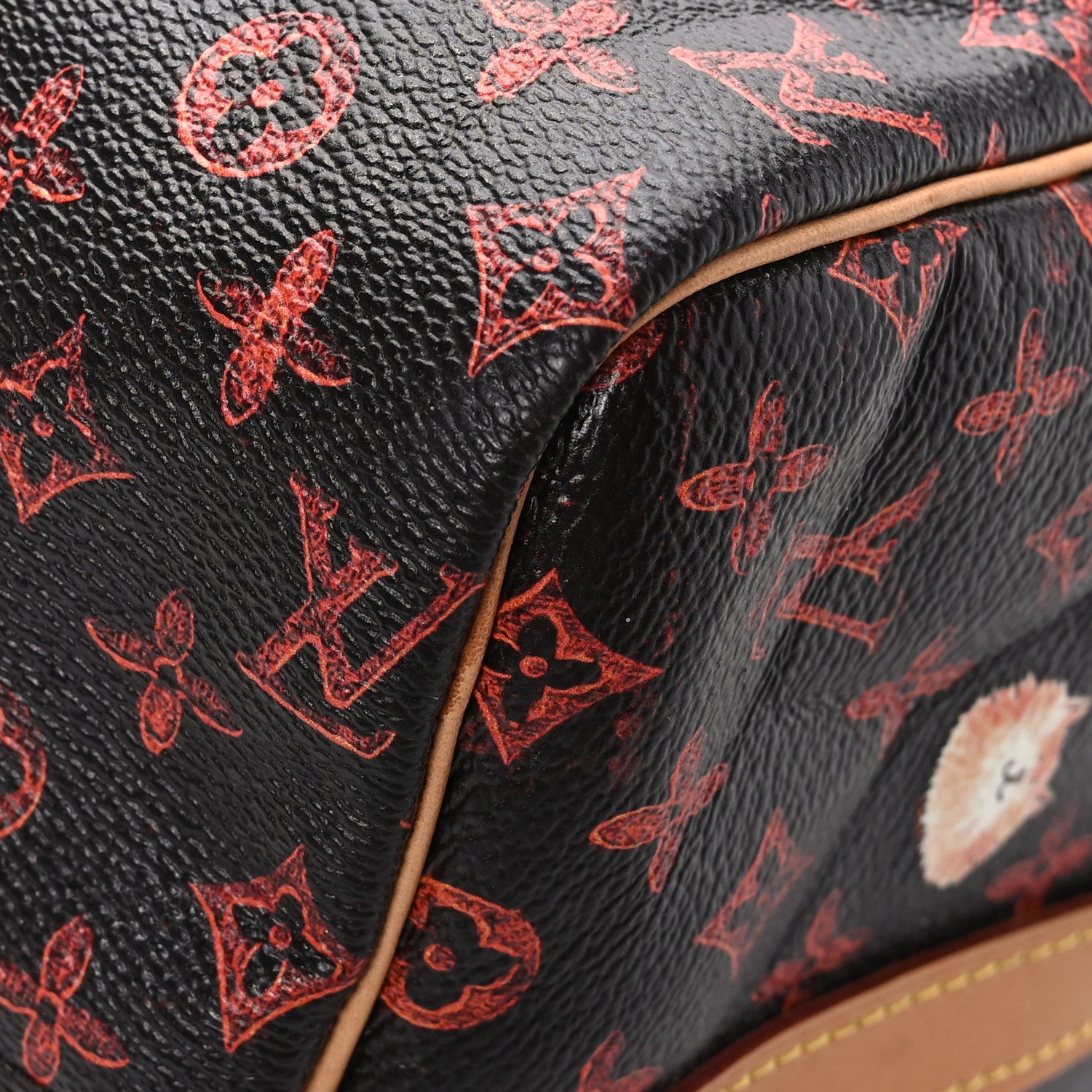 Louis Vuitton Catogram Speedy Bandouliere 30 Marron 9 of 11