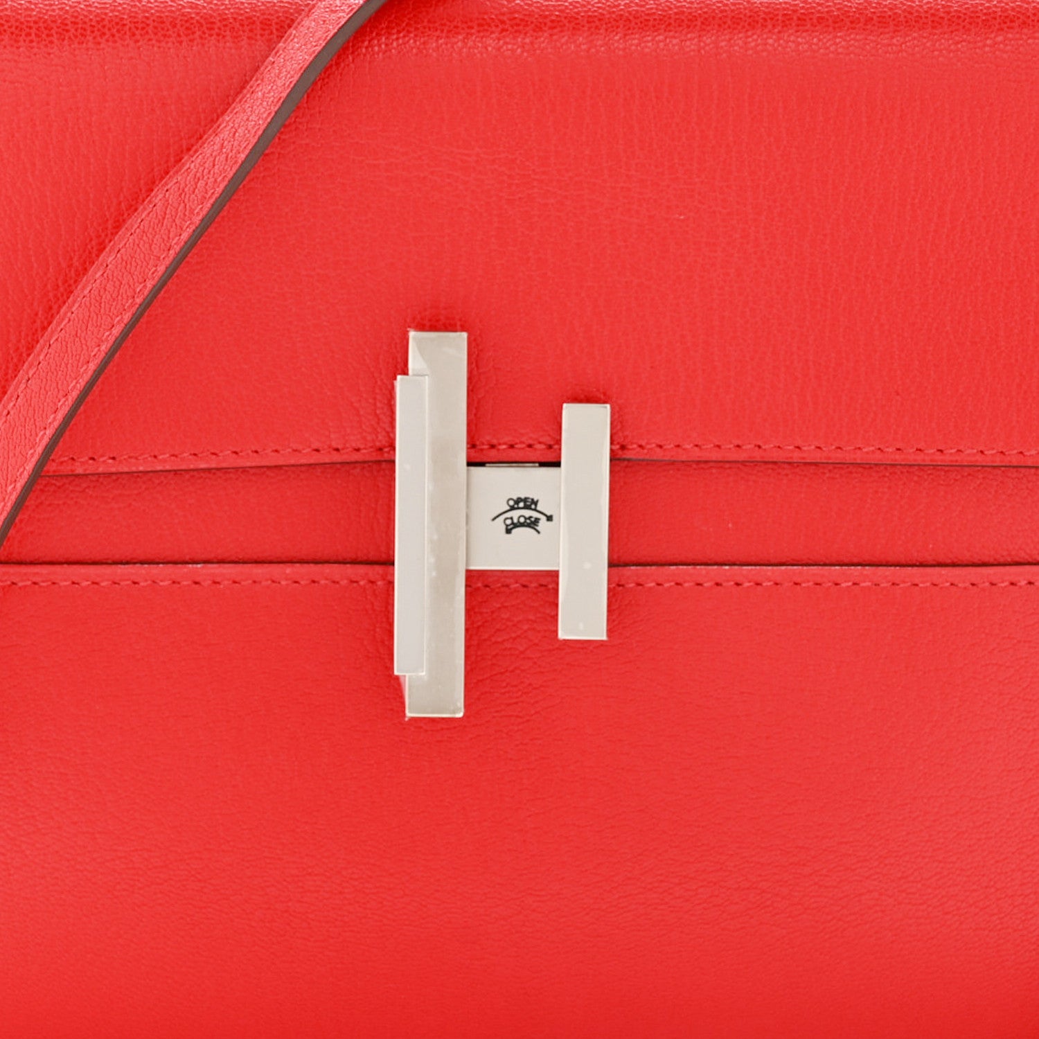 Hermes Chevre Mysore Cinhetic To Go Wallet Rouge De Coeur 8 of 12