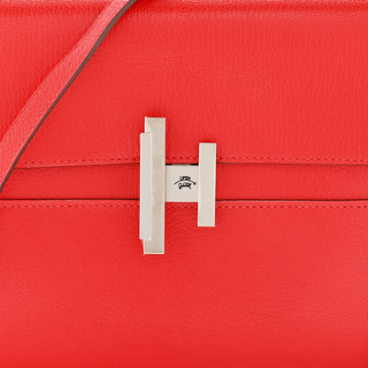 Hermes Chevre Mysore Cinhetic To Go Wallet Rouge De Coeur 8 of 12