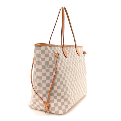 Louis Vuitton Damier Azur Neo Neverfull GM Rose Ballerine 4 of 13