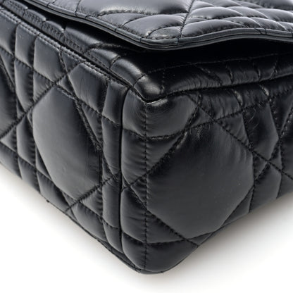 Christian Dior Calfskin Macrocannage Medium Caro Bag Black 10 of 10