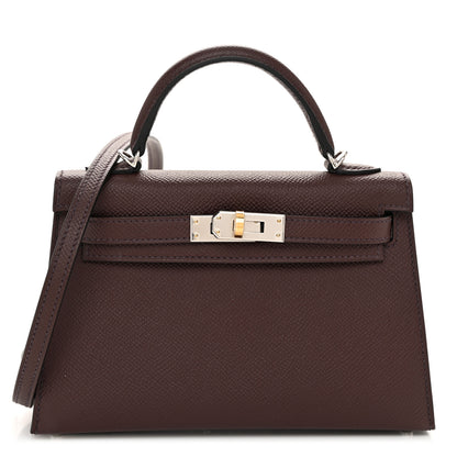 Hermes Epsom Mini Kelly Sellier 20 Rouge Sellier 1 of 13