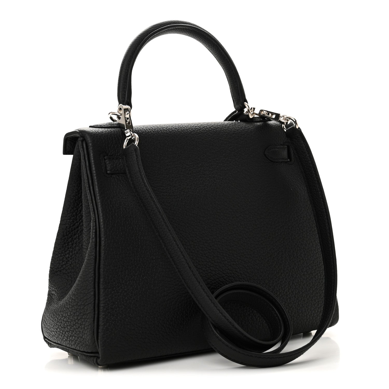Hermes Togo Kelly Retourne 25 Black 3 of 10