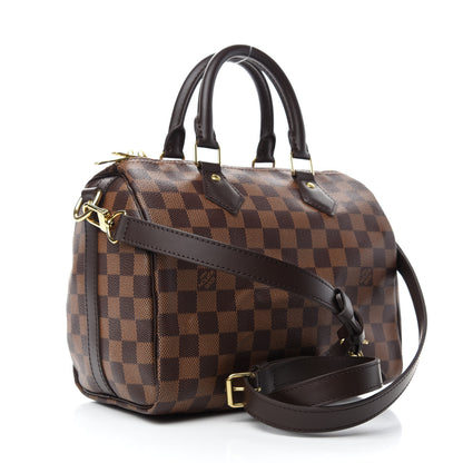 Louis Vuitton Damier Ebene Speedy Bandouliere 25 3 of 11