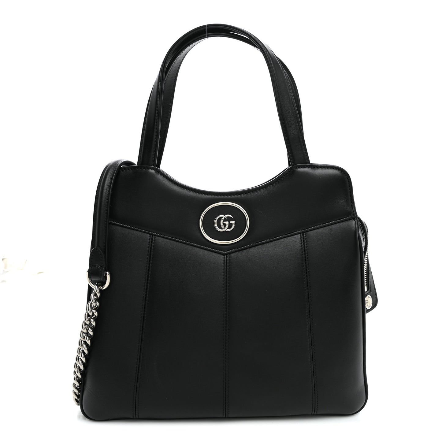 Calfskin Petite GG Small Tote Bag Black