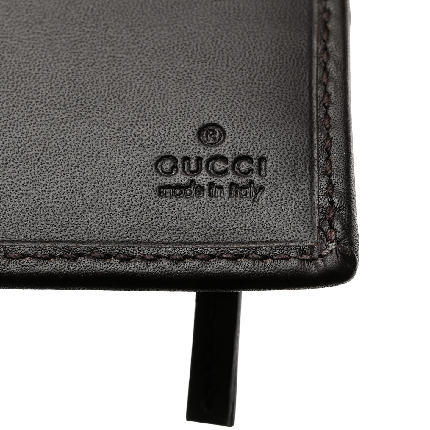 Monogram Calfskin Ladies Web Continental Wallet Beige Ebony Cocoa