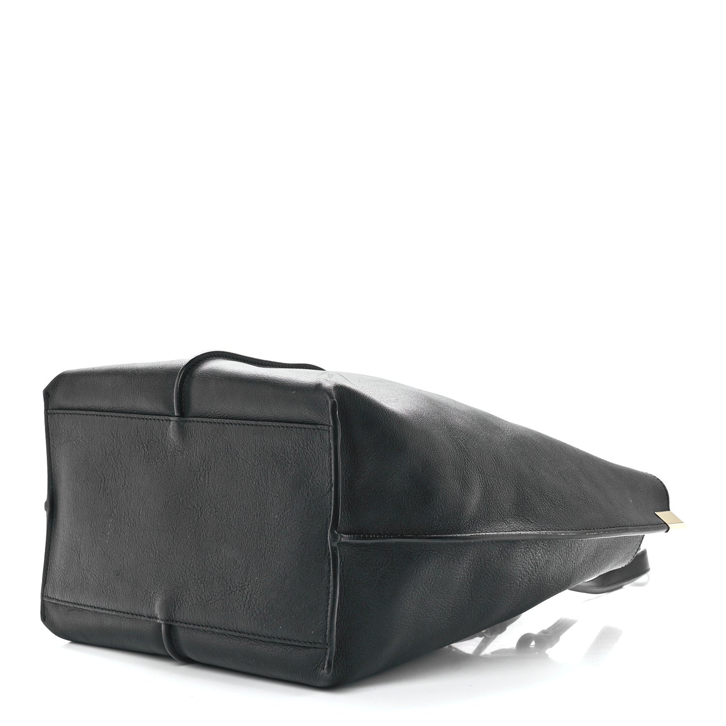 Smooth Calfskin Medium Vick Tote Black