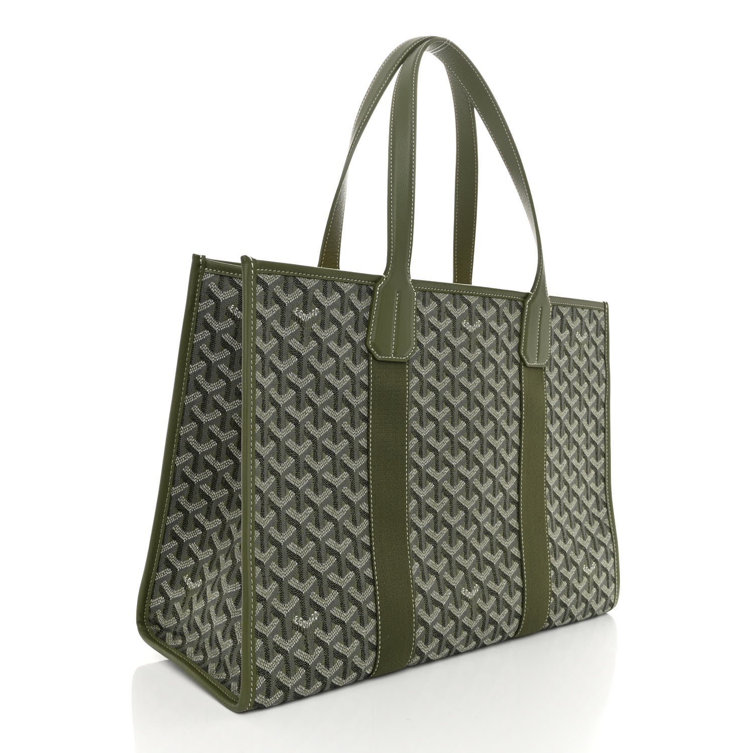 Goyard Goyardine Villette MM Tote Khaki 3 of 9