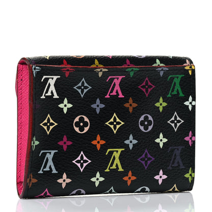 Louis Vuitton Monogram Multicolor Business Card Holder Black Grenade 2 of 4