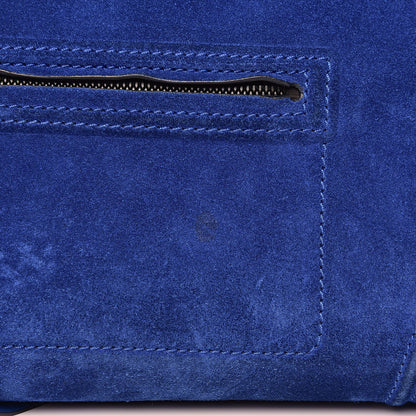 Celine Suede Medium Phantom Luggage Royal Blue 8 of 12