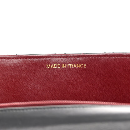 Chanel Lambskin Quilted XL Jumbo Single Flap Black 7 of 15