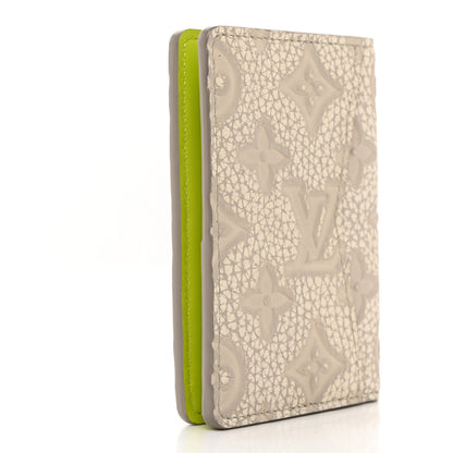 Louis Vuitton LOUIS VUITTON Taurillon Rock Climbing Pocket Organizer Chalk 3 of 6
