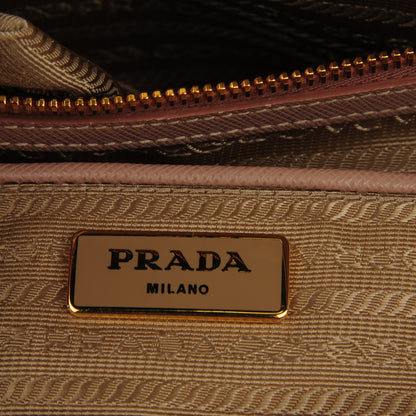 Prada Saffiano Large Galleria Double Zip Tote Cammeo 5 of 9