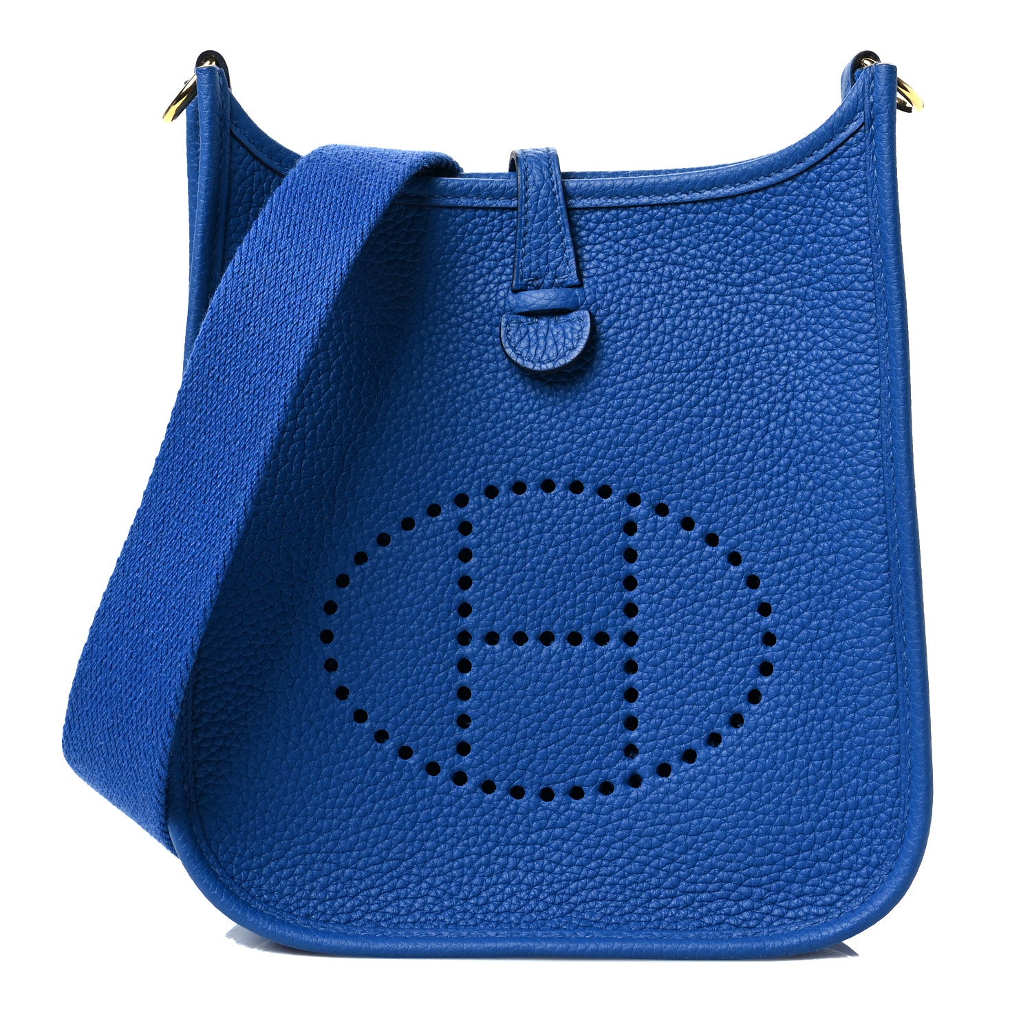 Hermes Taurillon Maurice Evelyne TPM Bleu France 1 of 6
