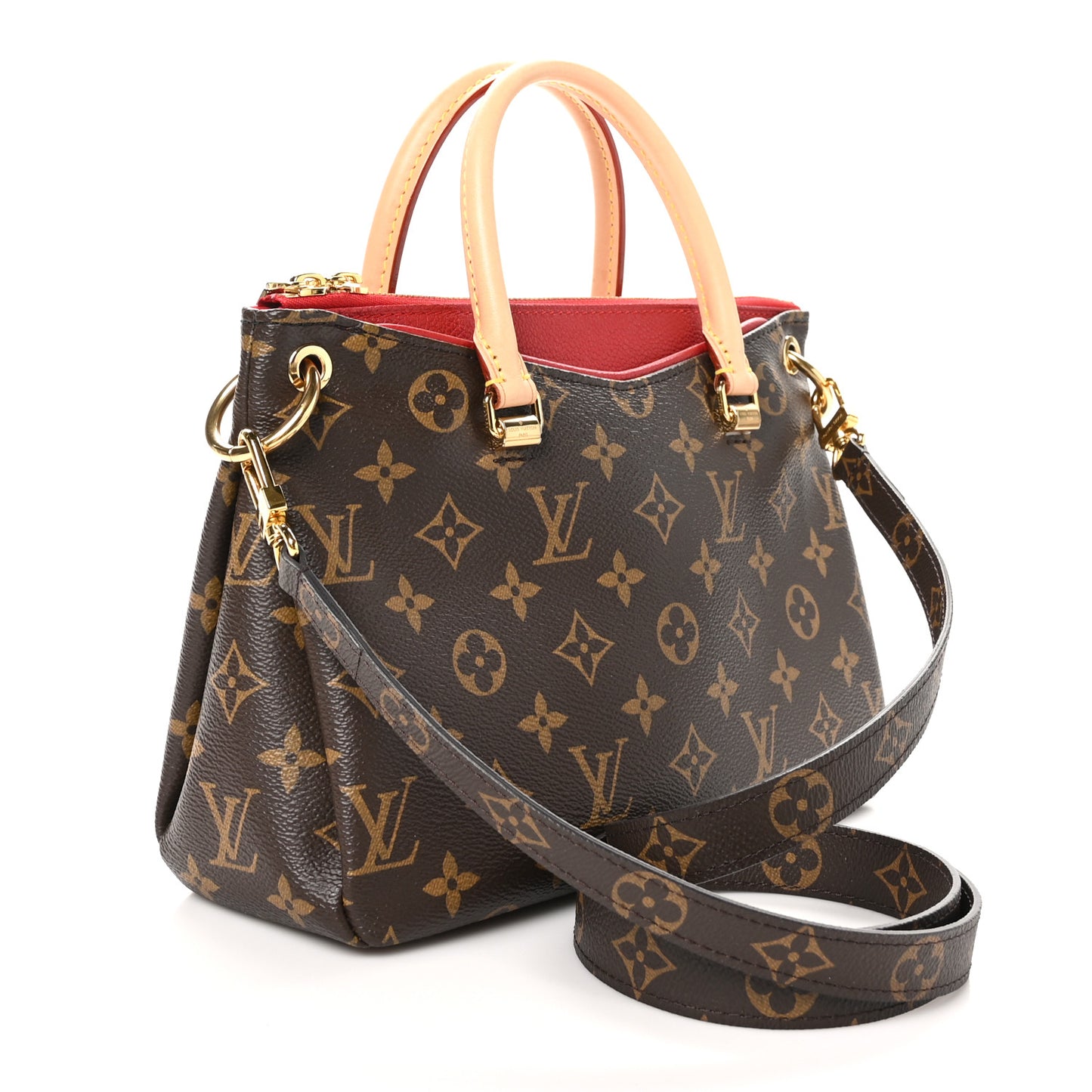 Monogram Pallas BB Cherry