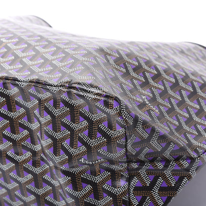 Goyard Goyardine Saint Louis Claire Voie PM Black Violet 6 of 9