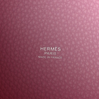 Hermes Taurillon Clemence Picotin Lock 22 MM Mauve Sylvestre 6 of 12