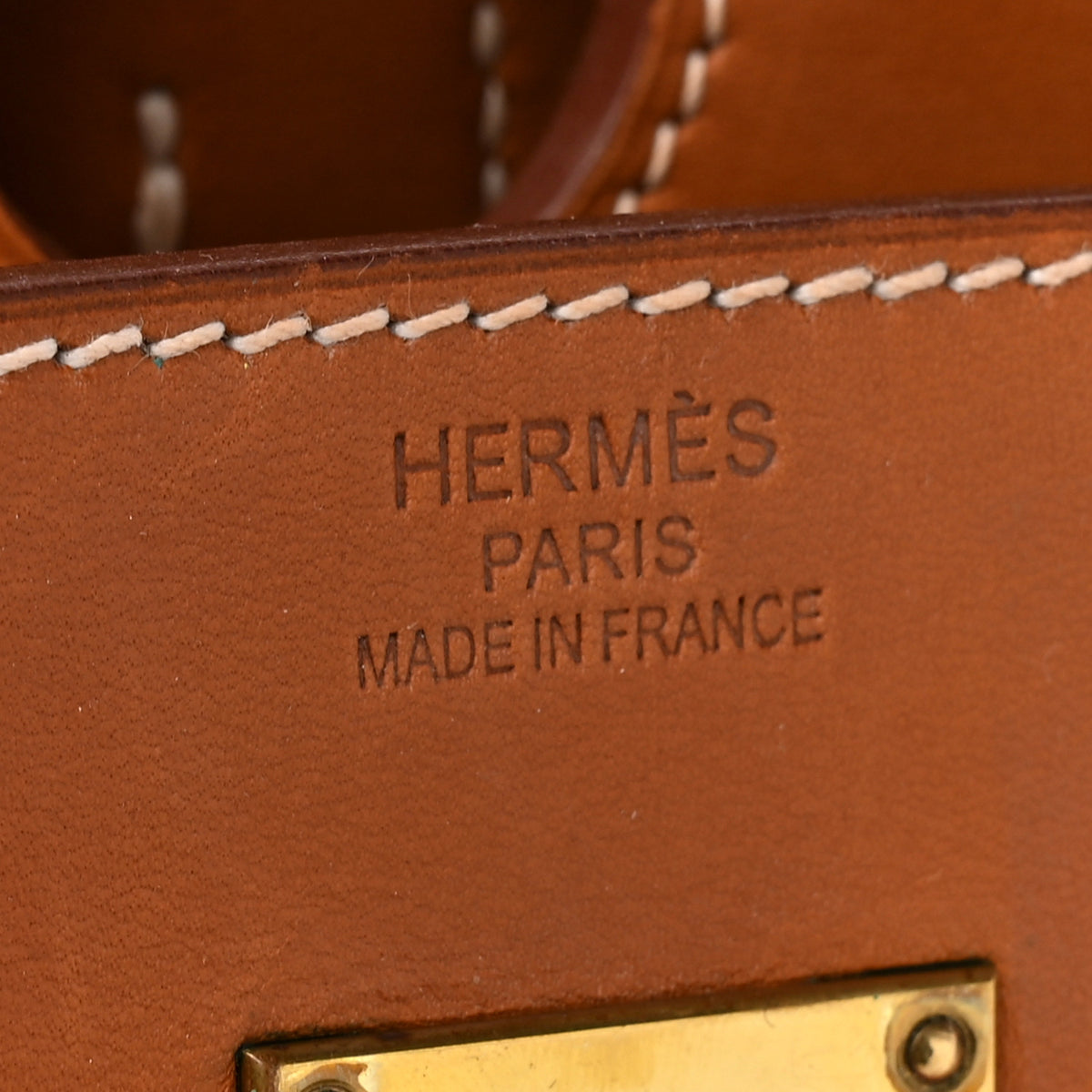 Toile Natural Barenia Flag HAC Birkin 40  Fauve Paprika