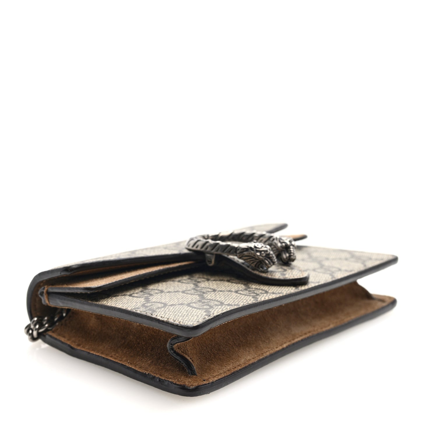 GG Supreme Monogram Super Mini Dionysus Shoulder Bag Taupe