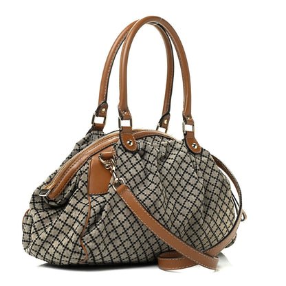 Gucci Diamante Medium Sukey Boston Brown 4 of 11