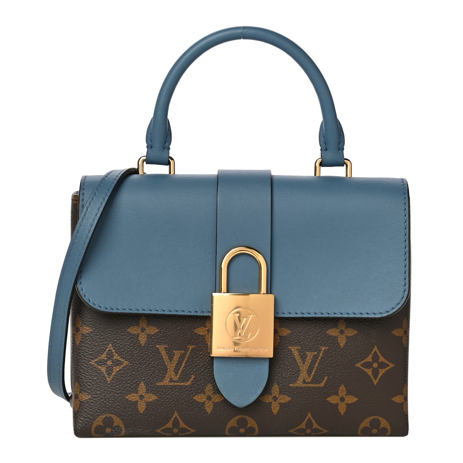 Louis Vuitton Monogram Locky BB Blue Jean 1 of 11