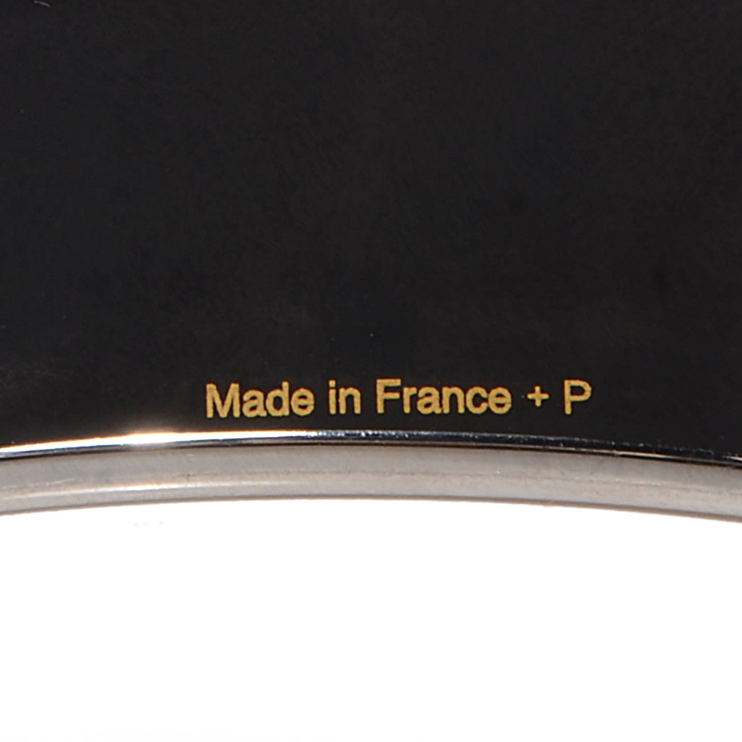 Hermes Enamel Printed Wide Balcons du Guadalquivir Bracelet 70 Silver 3 of 4