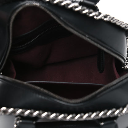 Stella McCartney Eco Alter Nappa Mini Falabella Box Bird Top Handle Bag Black 4 of 5