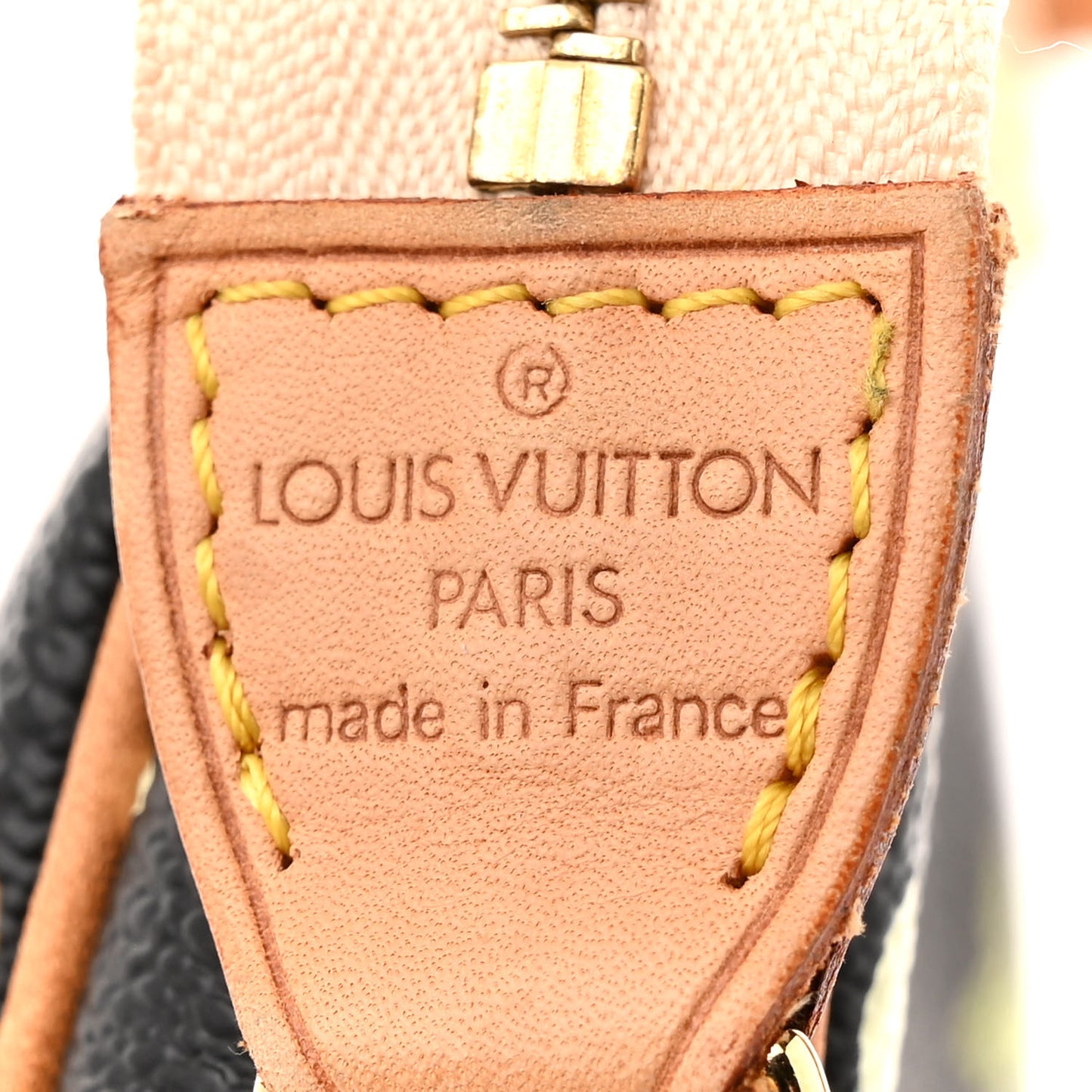 Monogram Multicolor Pochette Accessories Black