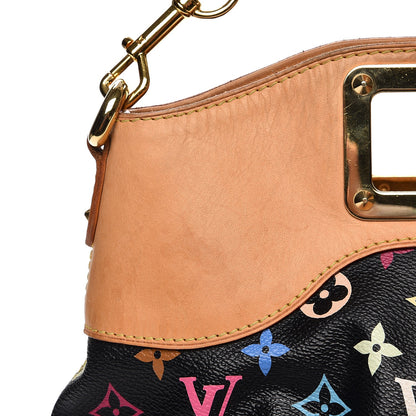 Louis Vuitton Monogram Multicolor Judy MM Black 10 of 17