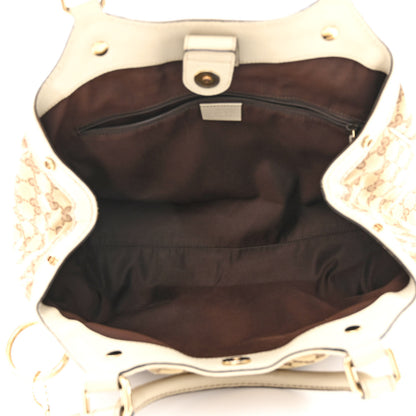Gucci Monogram Medium Sukey Tote Off White 5 of 12