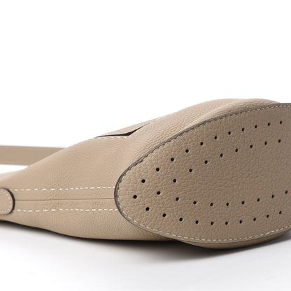 Delvaux Taurillon Pin Daily Surpique Bucket Sand 6 of 10