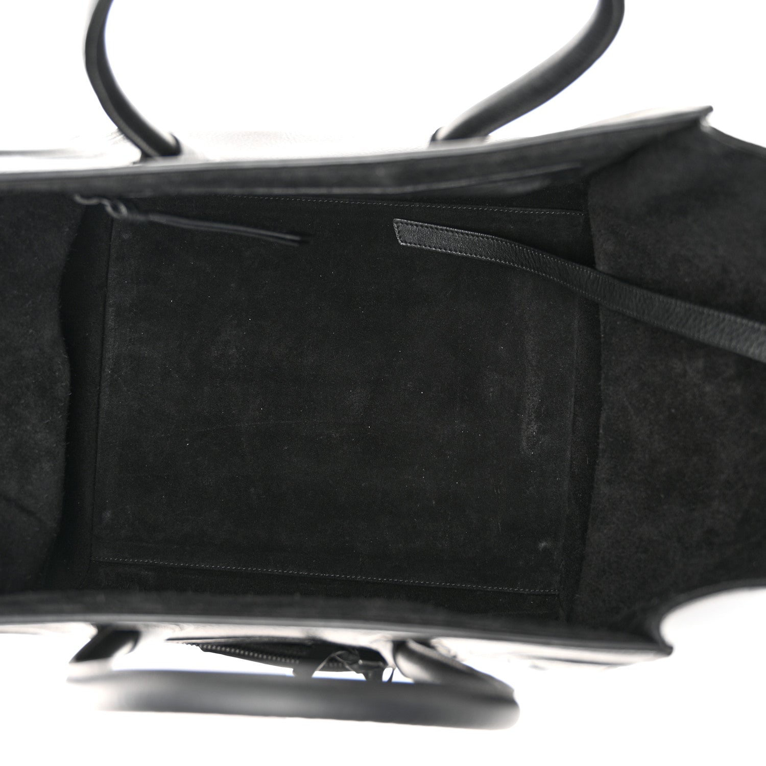 Celine Grained Calfskin Medium Phantom Luggage Black 5 of 13