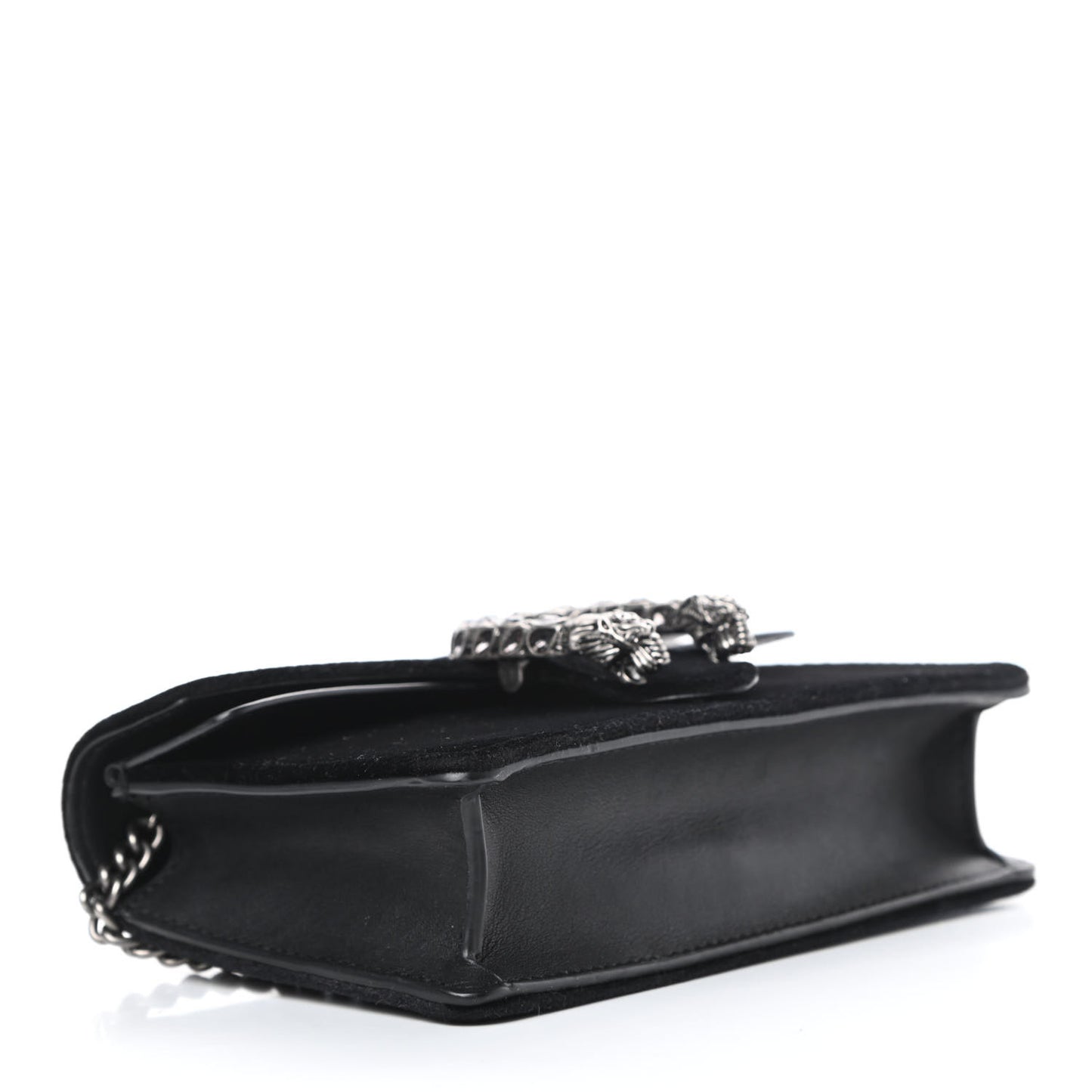 Velvet Super Mini Dionysus Shoulder Bag Black