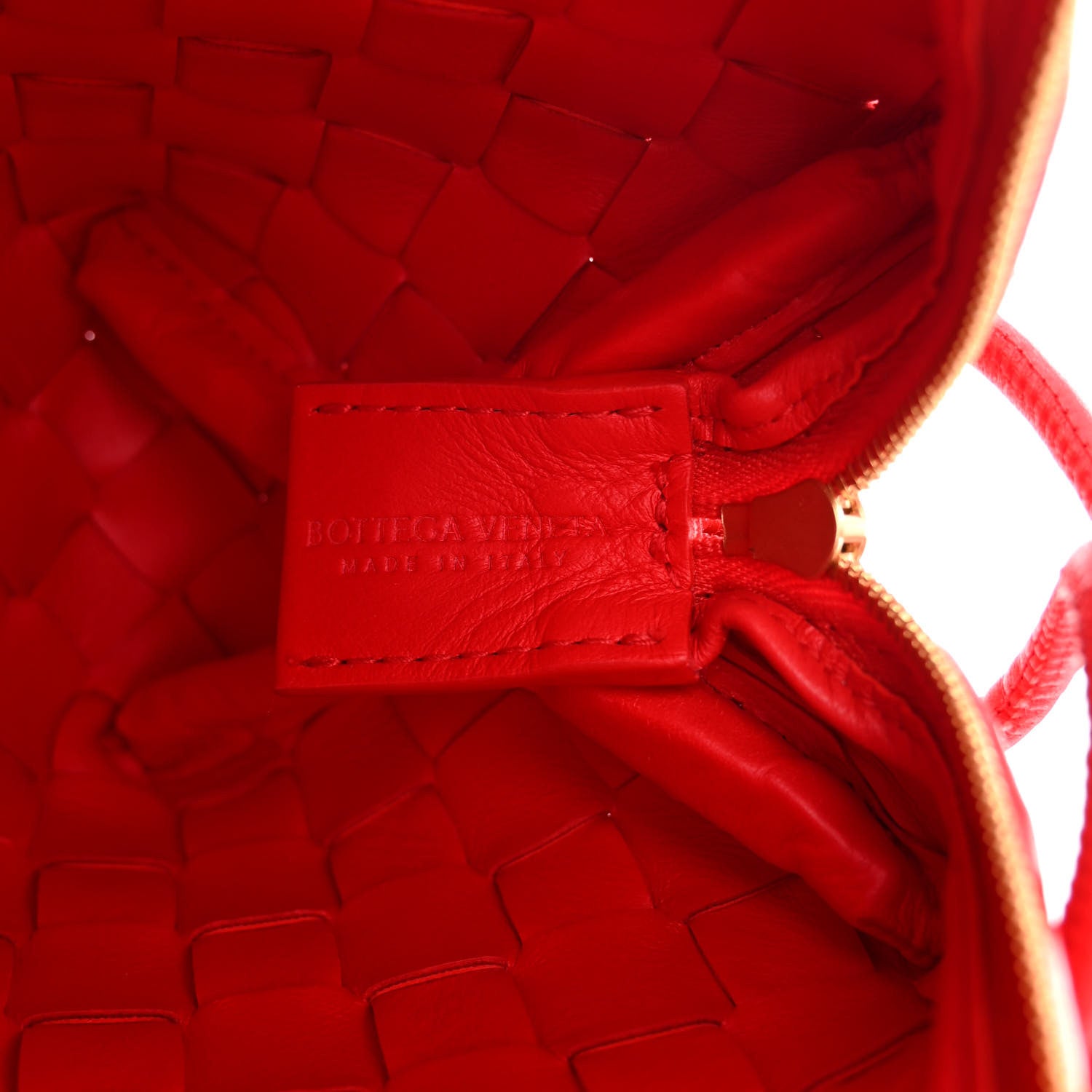 Bottega Veneta Nappa Intrecciato Mini Loop Camera Bag Redstone 6 of 9