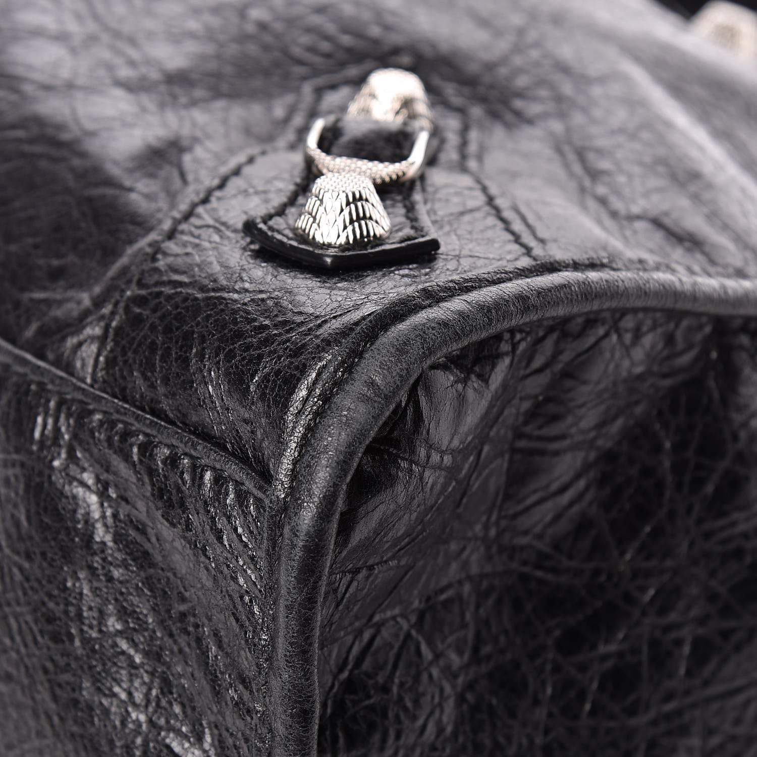 Balenciaga Agneau Giant 12 Silver Hardware City Black 10 of 14