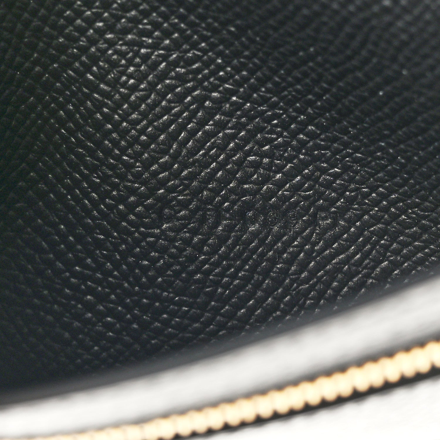 Hermes Epsom Bearn Gusset Wallet Black 6 of 7