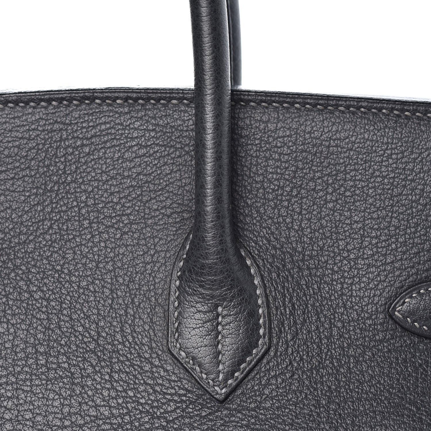 Hermes Buffle Skipper Birkin 35 Graphite 28 of 32
