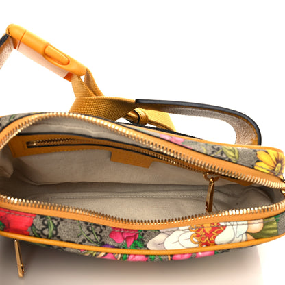 Gucci GG Supreme Monogram Flora Medium Ophidia Belt Bag Beige Multicolor Crop 5 of 7