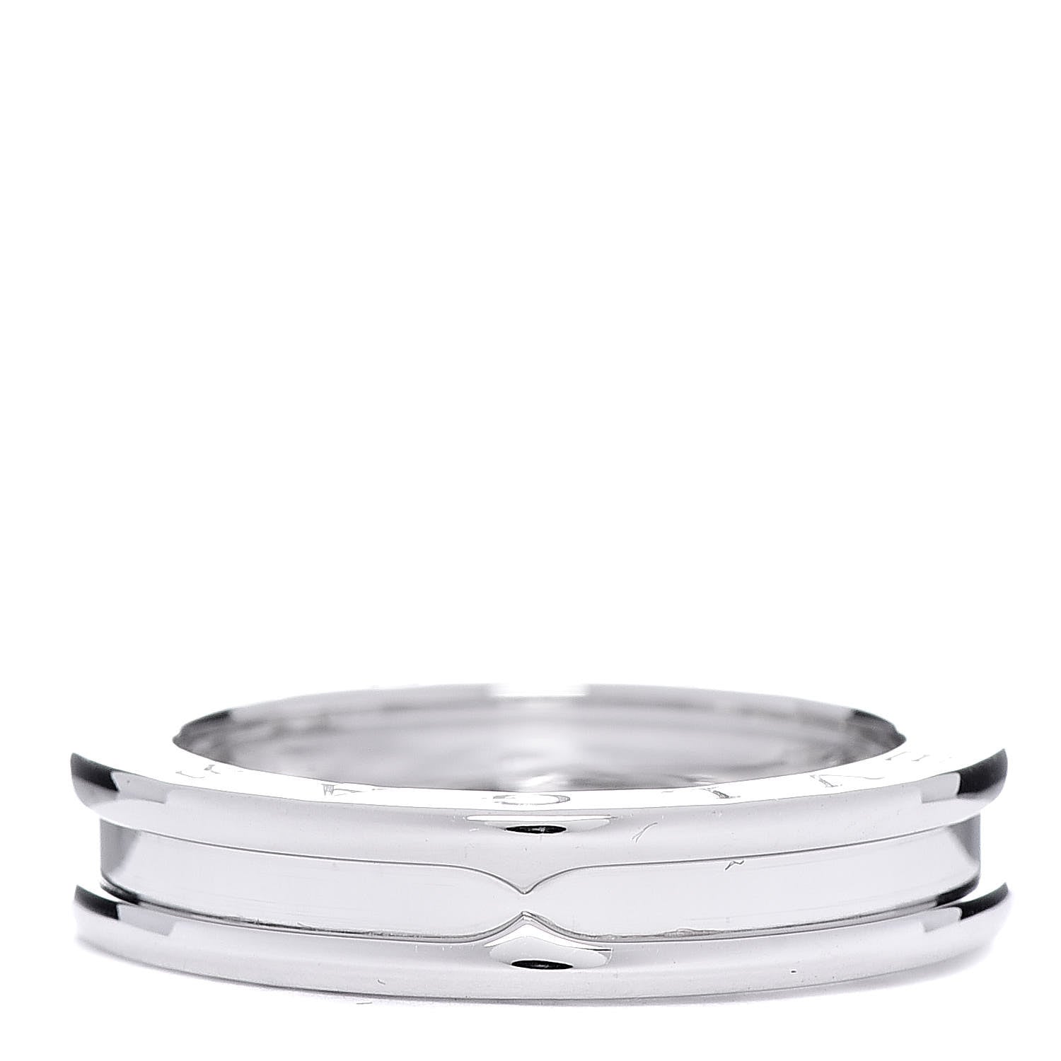 Bulgari 18K White Gold B.Zero1 One-Band Ring 56 7.5 3 of 5